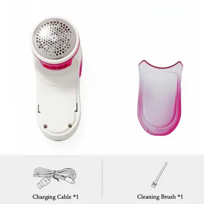 Brezžični polnilni brivnik za tkanine - prenosni odstranjevalec vlaken za oblačila in pohištvo Red