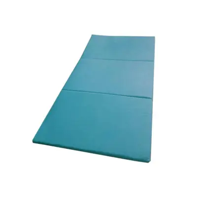 Gimnastična blazina 180X100X5 velur turkizna