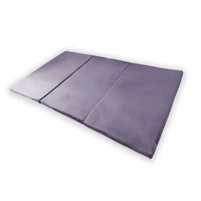 Blazina gimnastična 180X100X5 Velur Vijolična