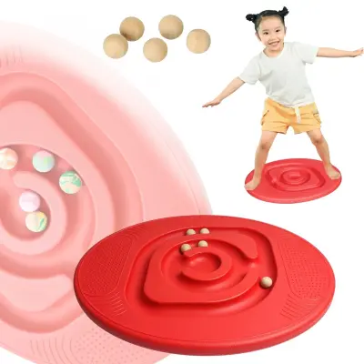 Otroška ravnotežna deska Jajce - Rdeča