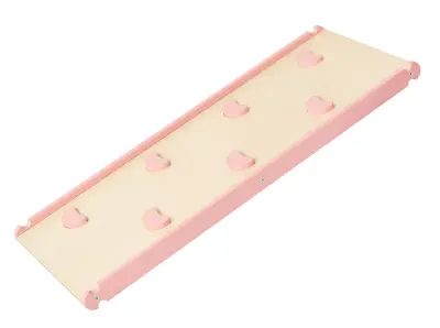 Tobogan za otroke Moon domače igrišče - Roza