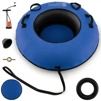 Sani s pnevmatikami Snow Slide s črpalko in dodatno opremo