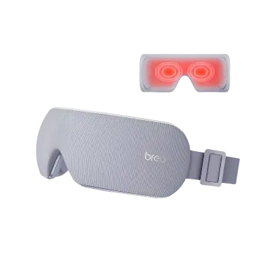 Breo EM005 (siva in antracitna) brezžični masažer za oči in sence