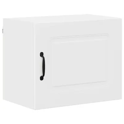vidaXL Stenska kuhinjska omarica Bela 50 x 31 x 40 cm Konstruiran les