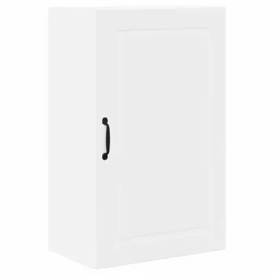 vidaXL Stenska kuhinjska omarica Bela 50 x 31 x 80 cm Konstruiran les