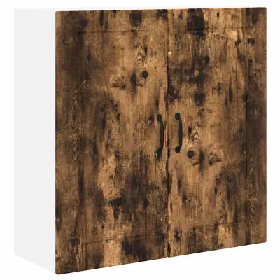 vidaXL Stenska kuhinjska omarica z vrati Dimljeni oreh 80 x 31 x 80 cm