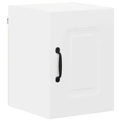 vidaXL Stenska kuhinjska omarica Bela 30 x 31 x 40 cm Konstruiran les