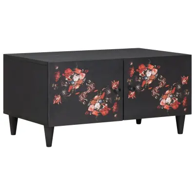 vidaXL Klubska miza večbarvno 80 x 50 x 40 cm Masiven les manga