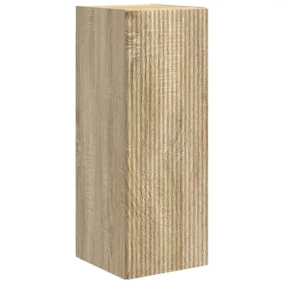 vidaXL TV stenska omara Sonoma 30 x 31 x 80 cm Konstruiran les
