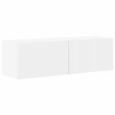 vidaXL TV stenska omara Bela 60 x 31 x 29.5 cm Konstruiran les