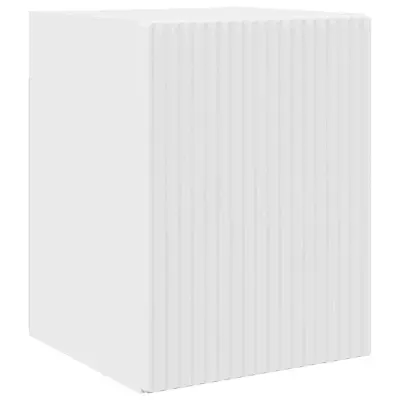 vidaXL TV stenska omara Svetlo Belo 30 x 31 x 40 cm Konstruiran les