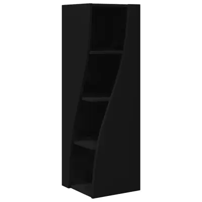 vidaXL Kotna omarica Bela 32x32x102cm Konstruiran les