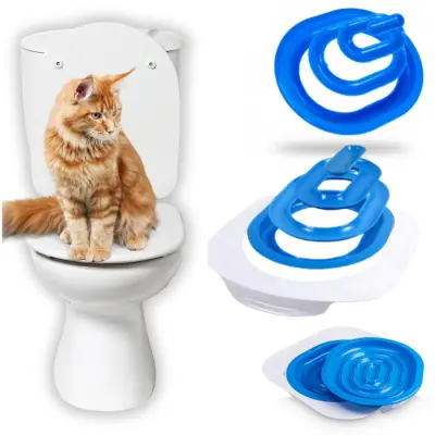 Prevleka za straniščno desko za mačke, učenje uporabe stranišča, straniščno stelje, stelje PetJet