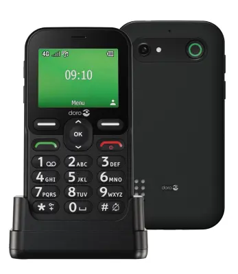 DORO LEVA E10 BLACK Klasični telefon