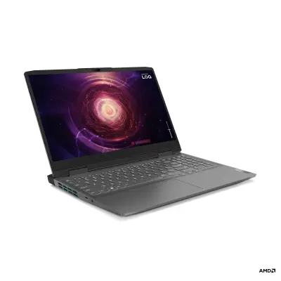 Demo, brez garancije - LENOVO LOQ 15APH8 15.6" FHD IPS 144Hz/AMD Ryzen 5 7640HS/16GB/512GB/RTX 4050/W11H/Storm Grey/ Gaming prenosni računalnik