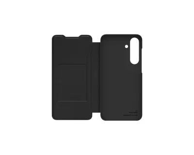 Ovitek SAMSUNG GALAXY S25 FE WALLET FLIP CASE, črn