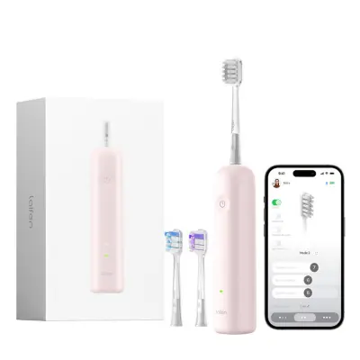 Laifen Wave električna zobna ščetka iz plastike (rožnata)