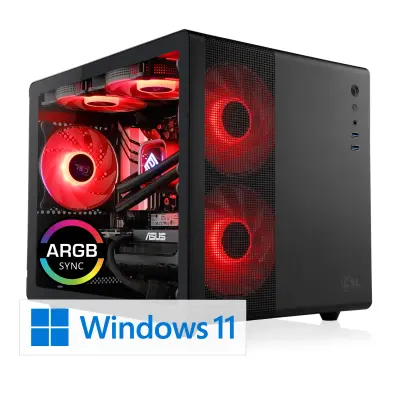 CSL Gaming PC M11840H, AMD Ryzen 7 8700F (8x 4100 MHz), GeForce RTX 5070, 32 GB DDR5-RAM, SSD 2 TB, Windows 11 Home