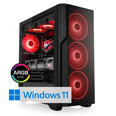 CSL Gaming PC M11870H, AMD Ryzen 7 9700X (8x 3800 MHz),  GeForce RTX 5070, 32 GB DDR5-RAM, SSD 2 TB, Windows 11 Home