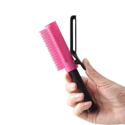 Zložljiv kodralni glavnik: Prenosno orodje za oblikovanje in volumen las