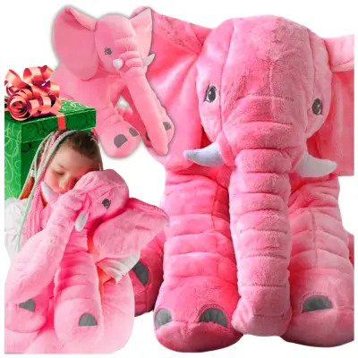 Maskota slona, ​​plišasta igrača, blazina za dojenčka, darilo za enoletnega dojenčka