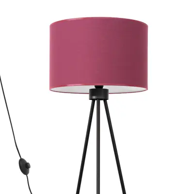 Talna svetilka NEVIA burgundske barve