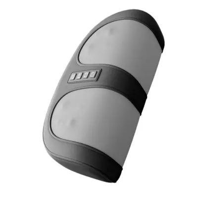 Inteligentni masažer za stopala s 4D globoko masažo in toplotno terapijo Black