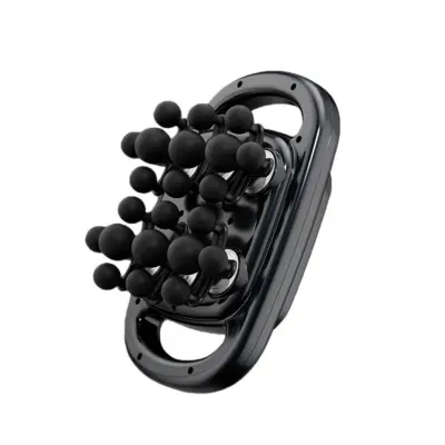 22-glava profesionalna terapevtska masažna pištola za sprostitev mišic Black