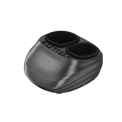 Električni masažer za stopala z gumbom - EU vtič, 4D/6D globoko gnetenje & toplota