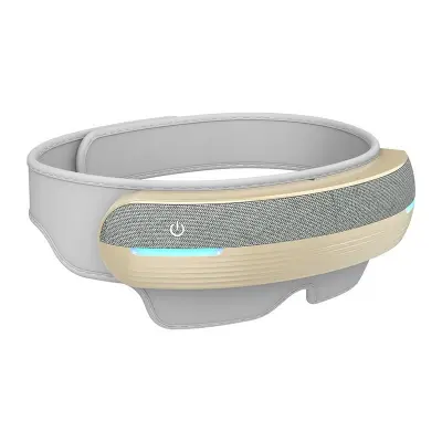 Siv Masažni Aparat za Oči: Zračni Tlak, Vibracije, Toplota, Bluetooth & Glasba