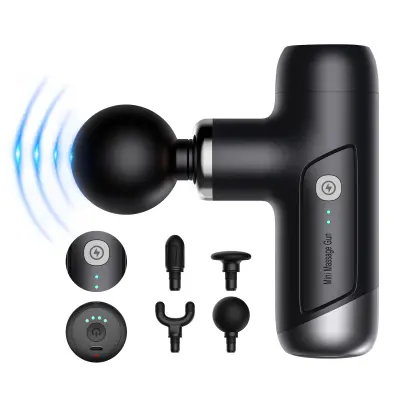 Pištola za fascije s šestimi hitrostmi in štirimi frekvencami vibriranja