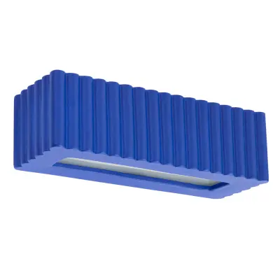 Stenska keramična svetilka RIGATA ultramarine