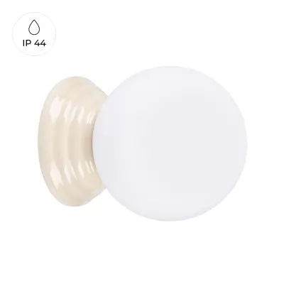Stenska svetilka ZORI beige IP44