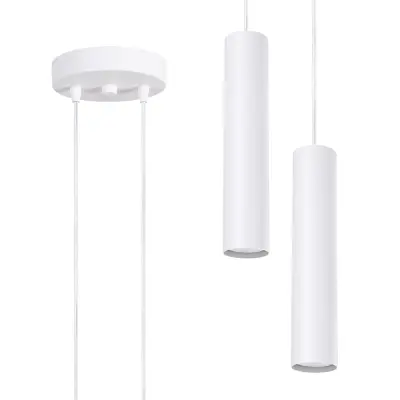 Obesna svetilka LAGOS 2P bela