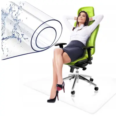 ZAŠČITNA PODLOGA ZA STOL, PISNO MIZO, FOLČ, PROZORNA 100x120CM