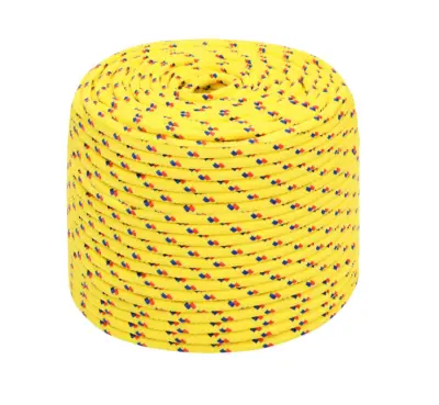 Vrv iz polipropilena, 50 metrov pletene univerzalne vrvice, debeline 8 mm