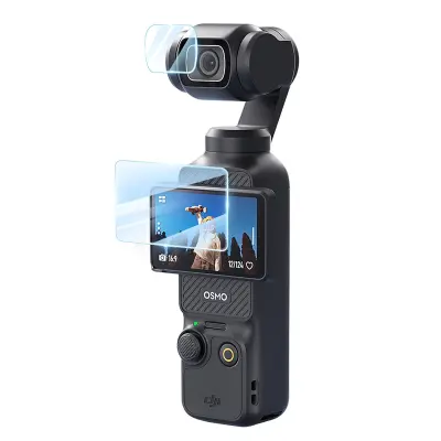 Komplet zaščitnega stekla, združljiv z DJI Pocket 3 - 2 kompleta
