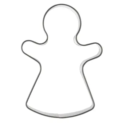 Jeklena lutka za piškote 6,8 cm