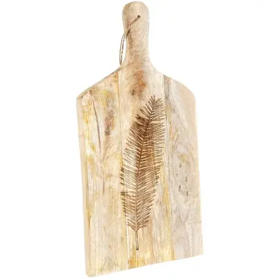 Lesena deska za rezanje in serviranje 50,5 x 24,5 cm