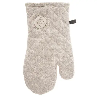 Bež bombažna rokavica za pečico 32 cm