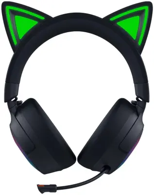 Slušalke Razer Kraken Kitty V3 Pro, črne