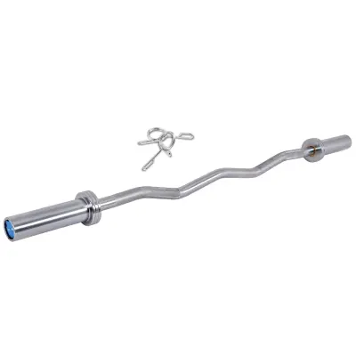 Drog za uteži – rahlo ukrivljena olimpijska palica 120 cm, premer 50 mm THUNDER®