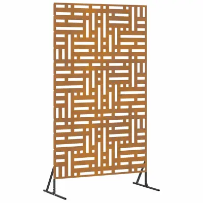 vidaXL Zaslonska zaščita Siva Jeklo