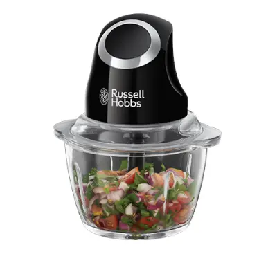 Odprta emb - RUSSEL HOBBS 24662-56 MATTE BLACK MINI sekljalnik