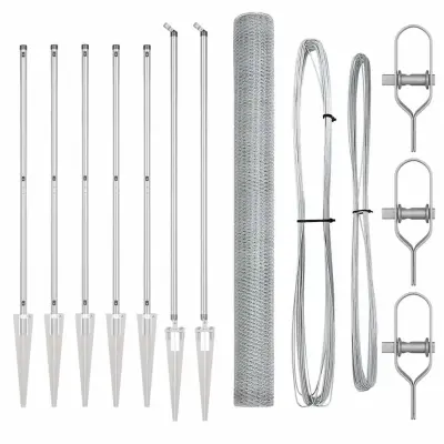 vidaXL Ogrodje s stebri srebrna 1.5 x 10 m Jeklo s PVC premazom