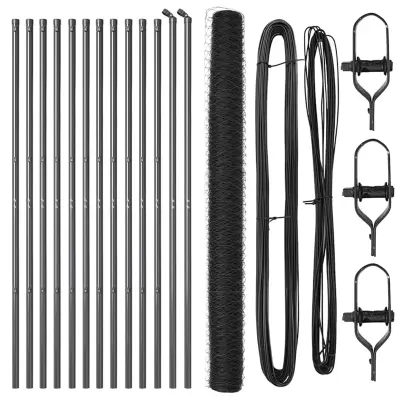 vidaXL Ogrodje s stebri Siva 1.6 x 25 m Jeklo s PVC premazom