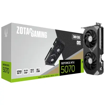 Grafična kartica nVidia RTX5070 Zotac Twin Edge OC - 12GB GDDR7 (ZT-B50700H-10P)