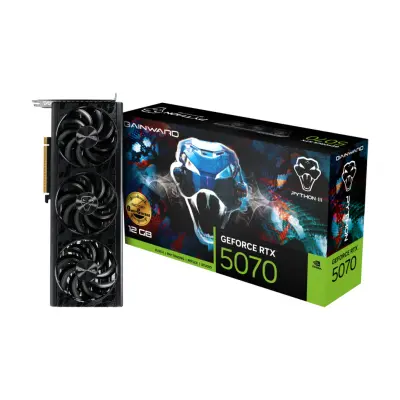 Grafična kartica nVidia RTX5070 Gainward Python III OC - 12GB GDDR7 (NE75070S19K9-GB2050T)