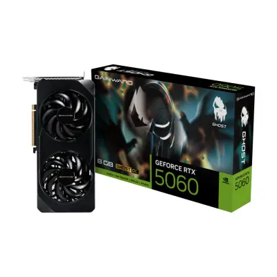 Grafična kartica nVidia RTX5060 Gainward GHOST OC - 8GB GDDR7 (NE75060S19P1-GB2063B)