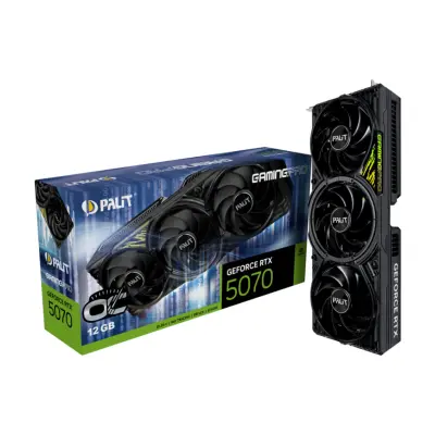 Grafična kartica nVidia RTX5070 Palit Gaming PRO OC - 12GB GDDR7 (NE75070T19K9-GB2050A)